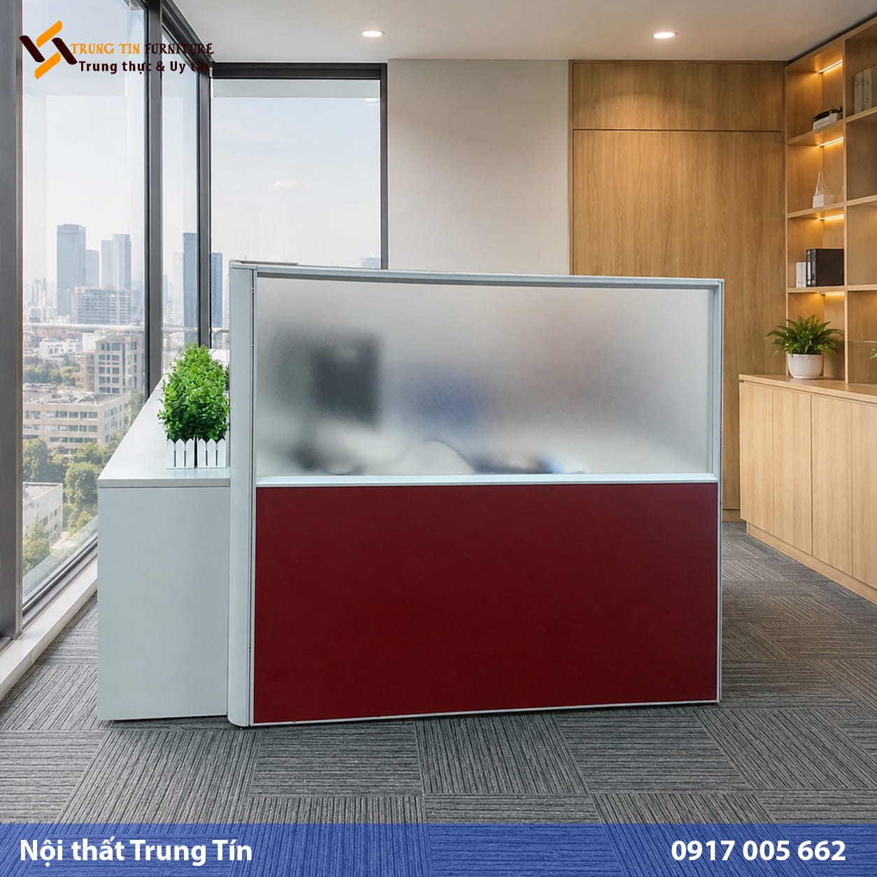 Vách ngăn nỉ văn phòng - VACH-003 Vách ngăn nỉ văn phòng - VACH-003
