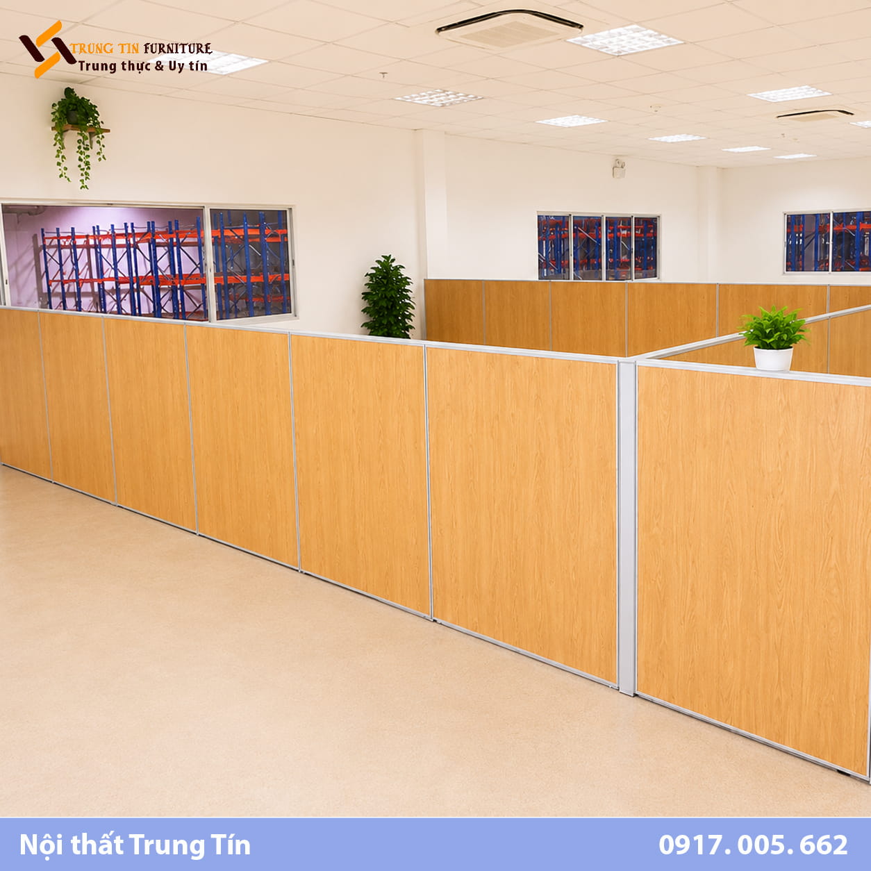 Vách Ngăn Văn Phòng Gỗ Công Nghiệp Vân Gỗ Sang Trọng | VACH-013 Vách Ngăn Văn Phòng Gỗ Công Nghiệp Vân Gỗ Sang Trọng | VACH-013