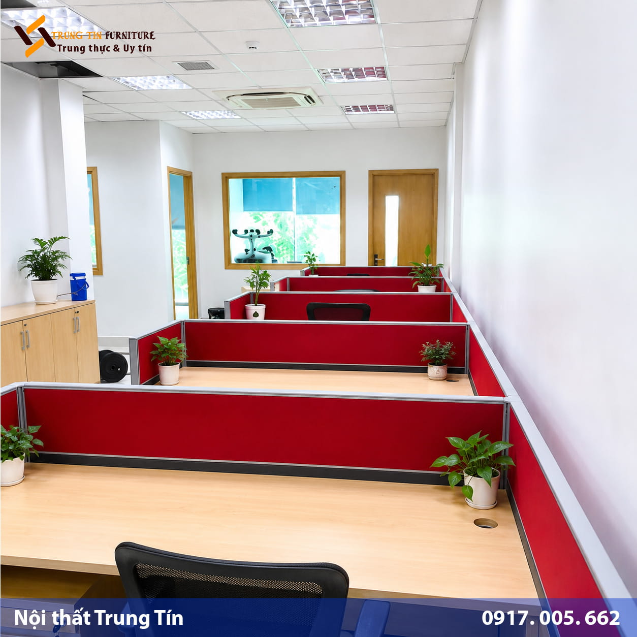 Vách ngăn nỉ văn phòng hiện đại VACH-016 Vách ngăn nỉ văn phòng hiện đại VACH-016