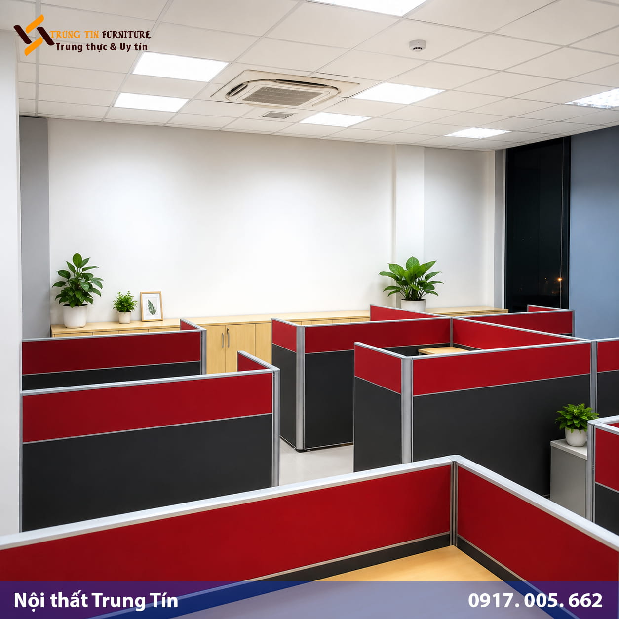 Vách ngăn nỉ văn phòng hiện đại VACH-016 Vách ngăn nỉ văn phòng hiện đại VACH-016
