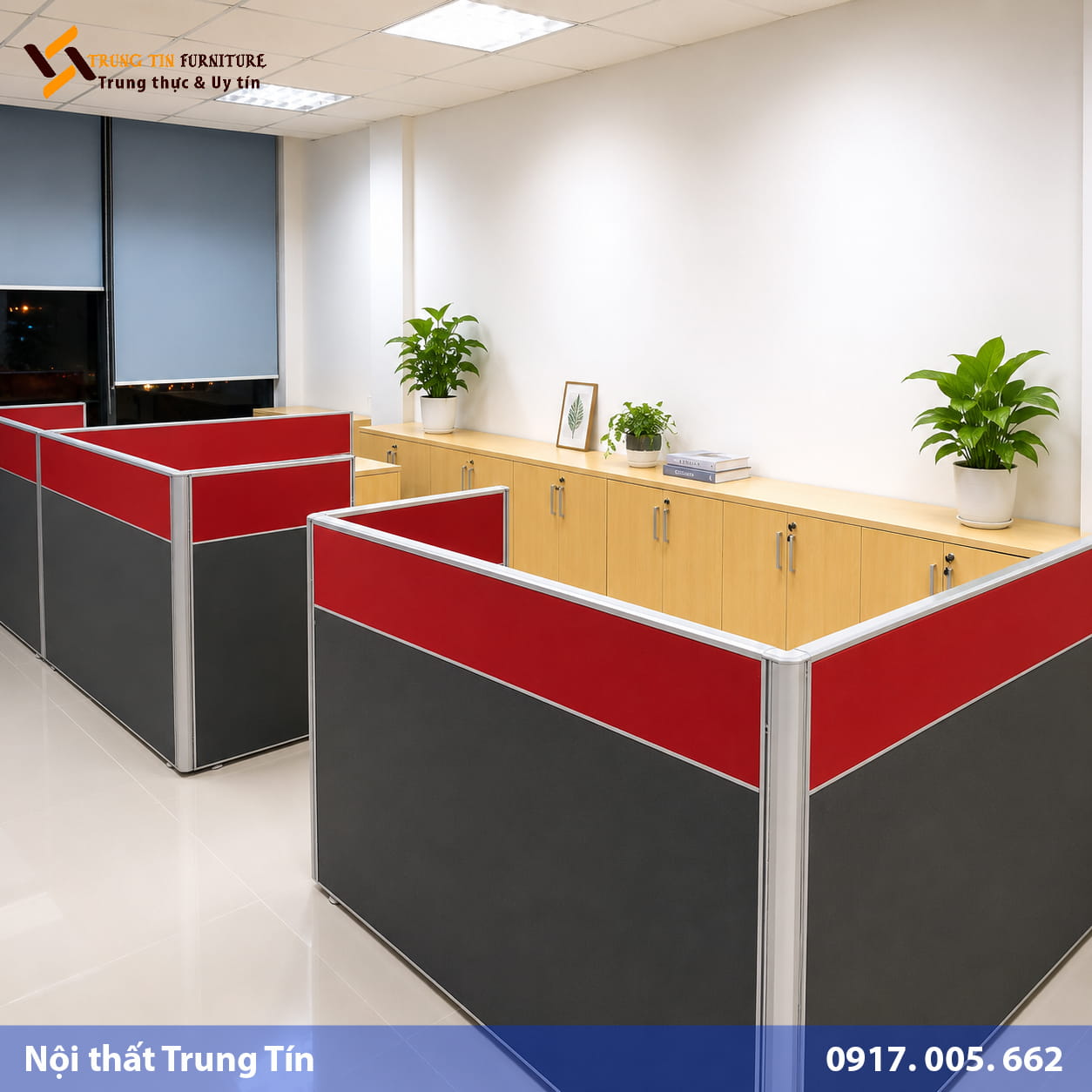 Vách ngăn nỉ văn phòng hiện đại VACH-016 Vách ngăn nỉ văn phòng hiện đại VACH-016
