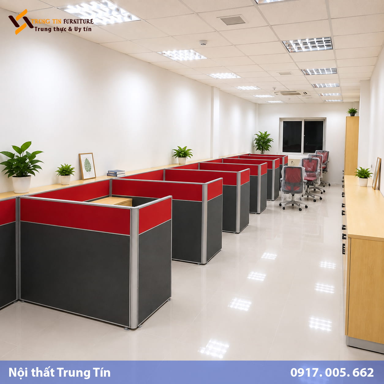 Vách ngăn nỉ văn phòng hiện đại VACH-016 Vách ngăn nỉ văn phòng hiện đại VACH-016