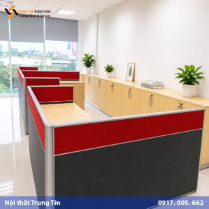 Vách ngăn nỉ văn phòng hiện đại VACH-016