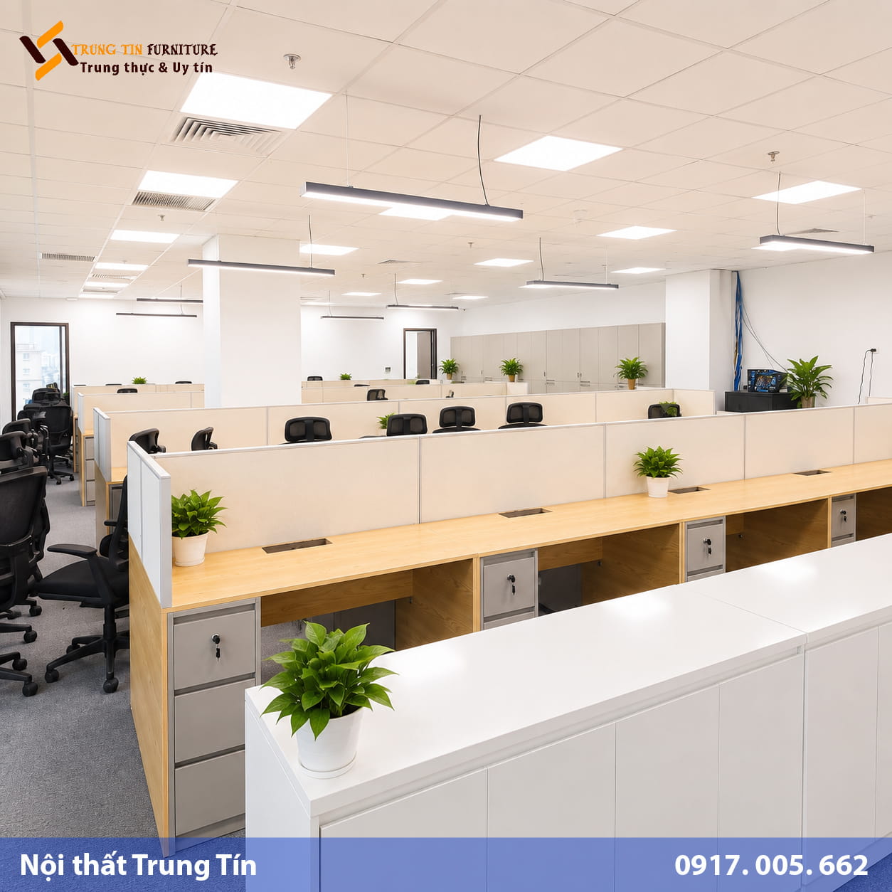 Vách nỉ khung nhôm phân khu bàn làm việc VACH-023 Vách nỉ khung nhôm phân khu bàn làm việc VACH-023