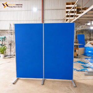 Vách ngăn nỉ khung nhôm VACH-029