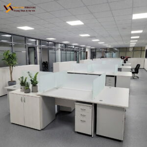 Vách ngăn kính văn phòng hiện đại tối ưu không gian – VACH-071