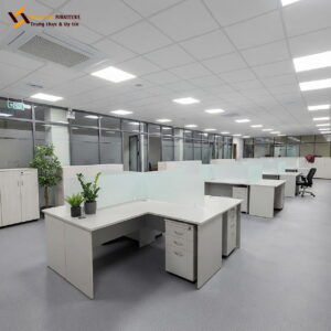 Vách ngăn kính văn phòng hiện đại tối ưu không gian – VACH-071